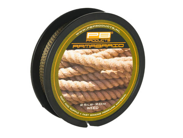 Materiale da rig PB Products Armabraid 20m (15lb) - Weed