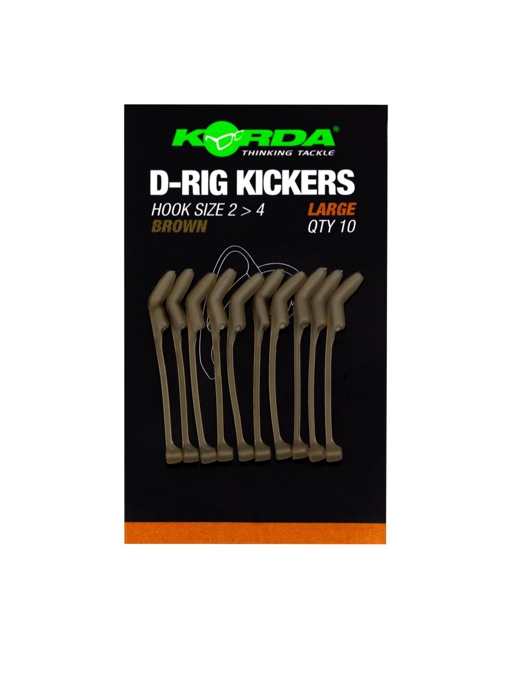 Korda Kickers D Rig Brown (10 pezzi)