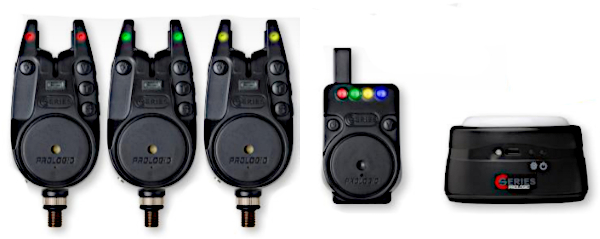 Set di Avvisatori Prologic C-Series Bite Alarm Set - Prologic C-Series Bite Alarm Set 3+1+1 Red/Green/Yellow