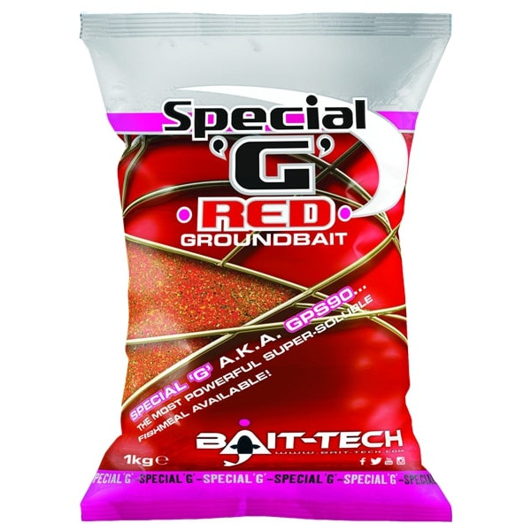 Attrattore Bait-Tech Special G Groundbait (1kg) - Red