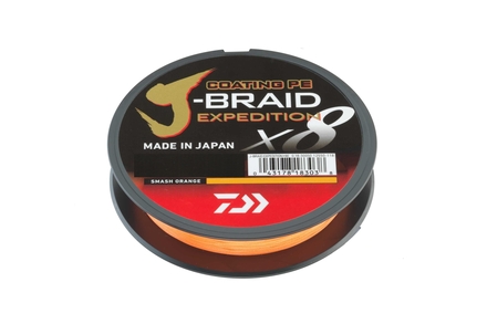 Lenza Intrecciata Daiwa J-Braid Expedidtion X8 Smash Orange (3000m)