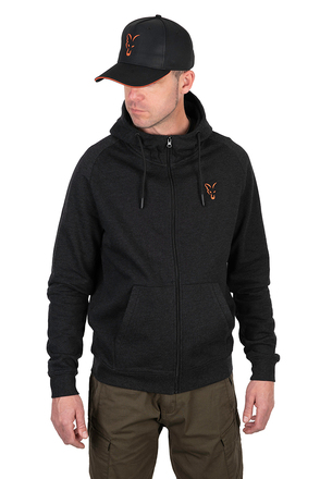 Maglione Fox Collection LW Hoody Black & Orange