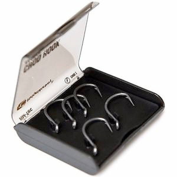 Carp Tacklebox, riempito con materiali top da carpa! - RidgeMonkey Chod Hook