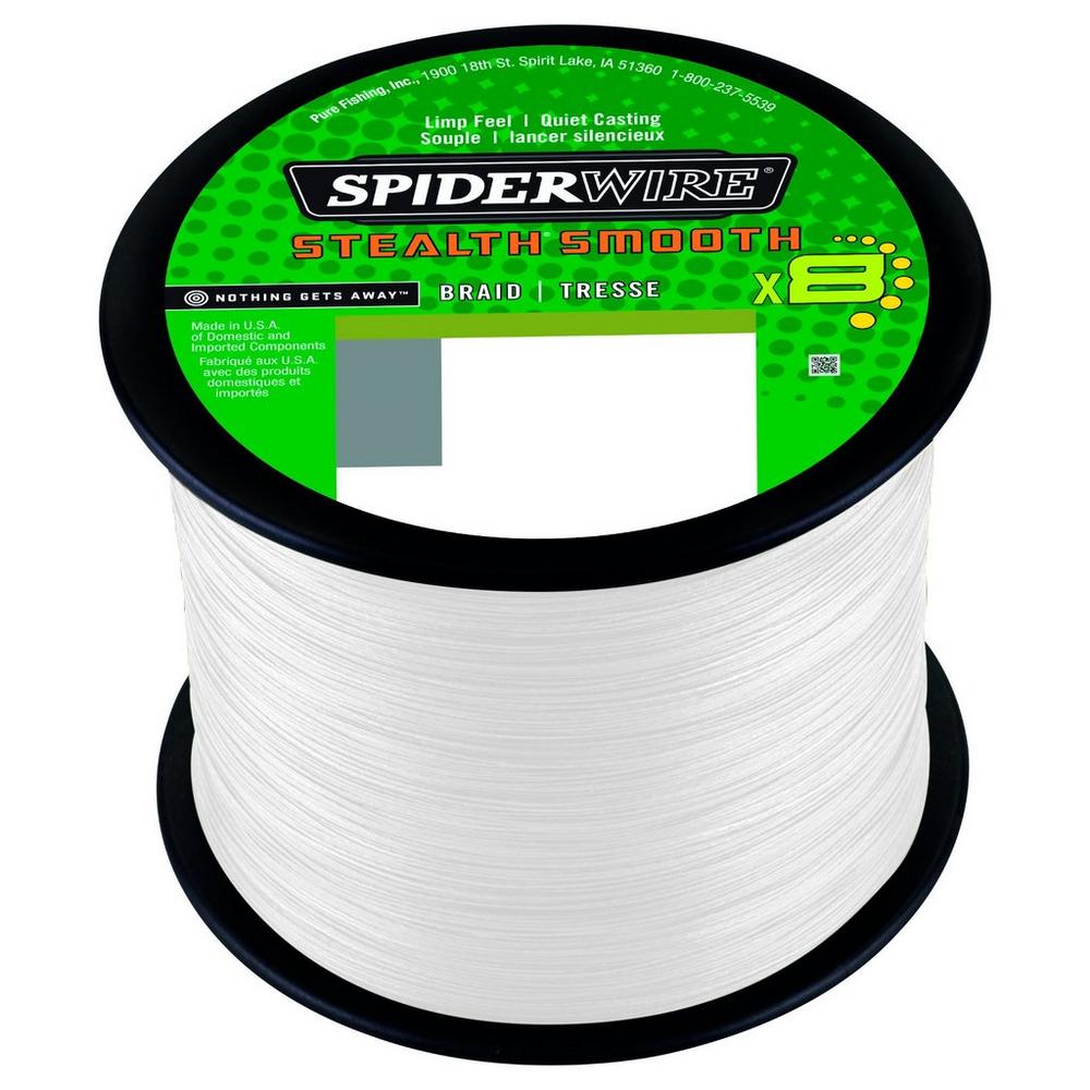 Spiderwire Stealth Smooth 8 Translucent Lenza Intrecciata (2000m)